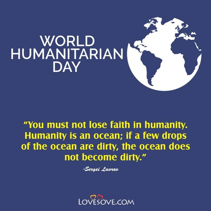 quotes about world humanitarian day, world humanitarian day status, world humanitarian day theme, world humanitarian day thought,