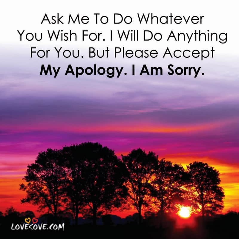 Sorry Messages For Boyfriend-Girlfriend After a Fight, Sorry Messages, sorry quotes from wife to husband lovesove