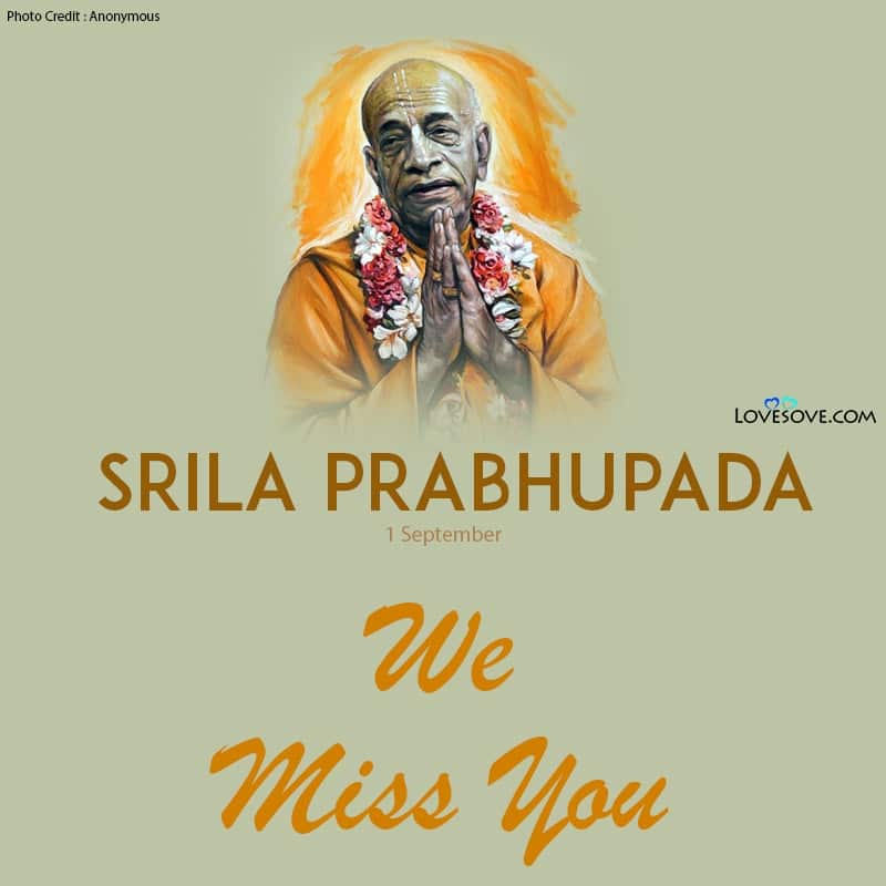 Srila Prabhupada Quotes, A. C. Bhaktivedanta Swami Prabhupada