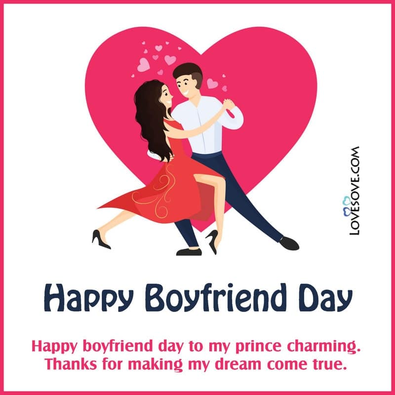 Happy National Boyfriend Day Wishes, Status, Messages & Quotes