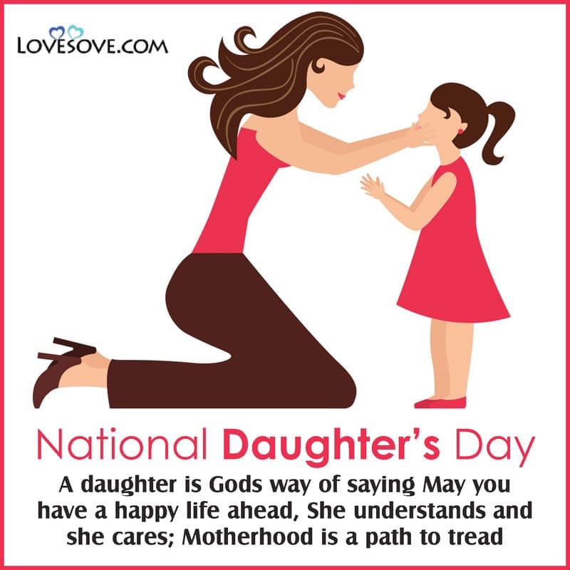 Happy National Daughters Day Quotes, Status, Wishes & Messages