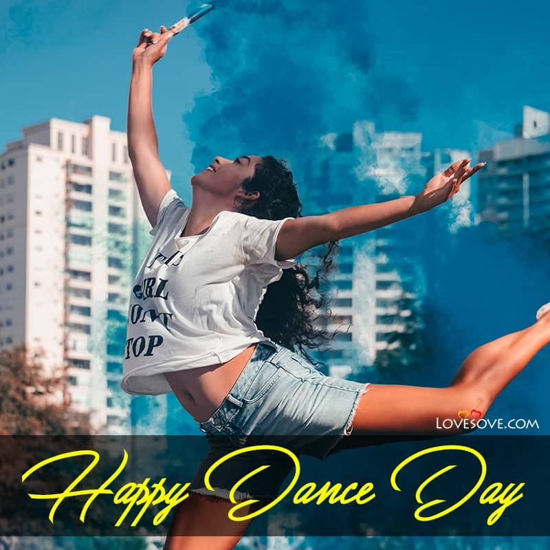National Dance Day Quotes, Status, Slogan, Wishes & Theme