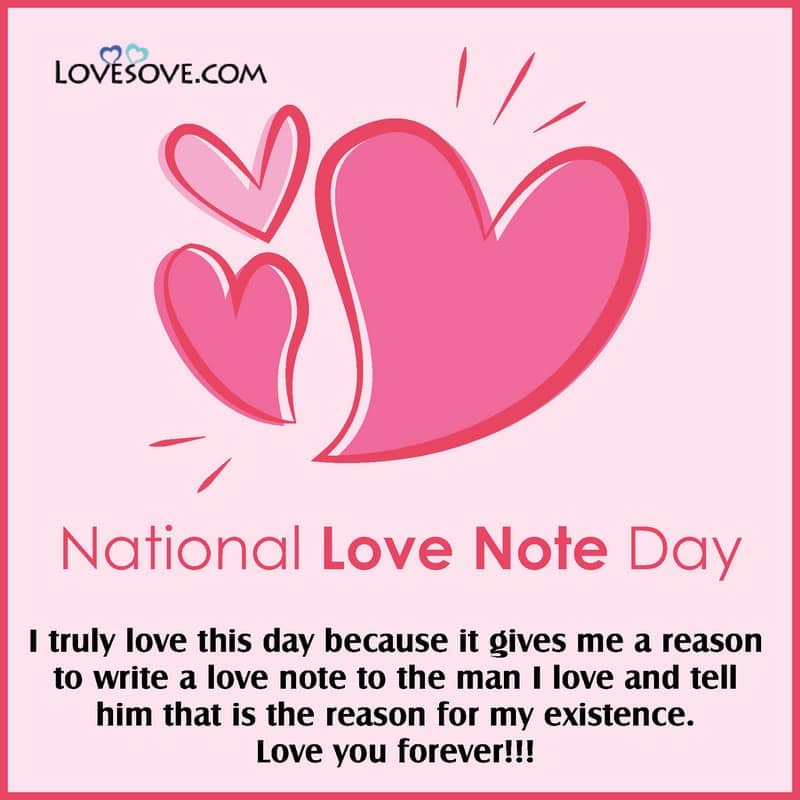 national love note day quotes, national love note day status, national love note day thought, national love note day lines,