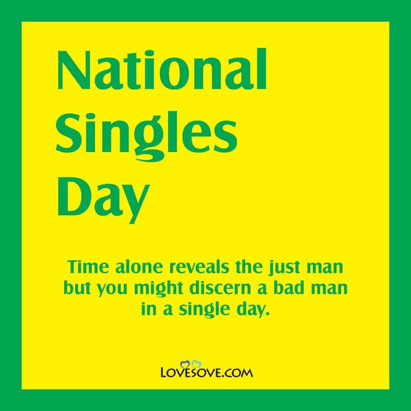 national singles day, national singles day quotes, national singles day thought, national singles day lines, national singles day meme,