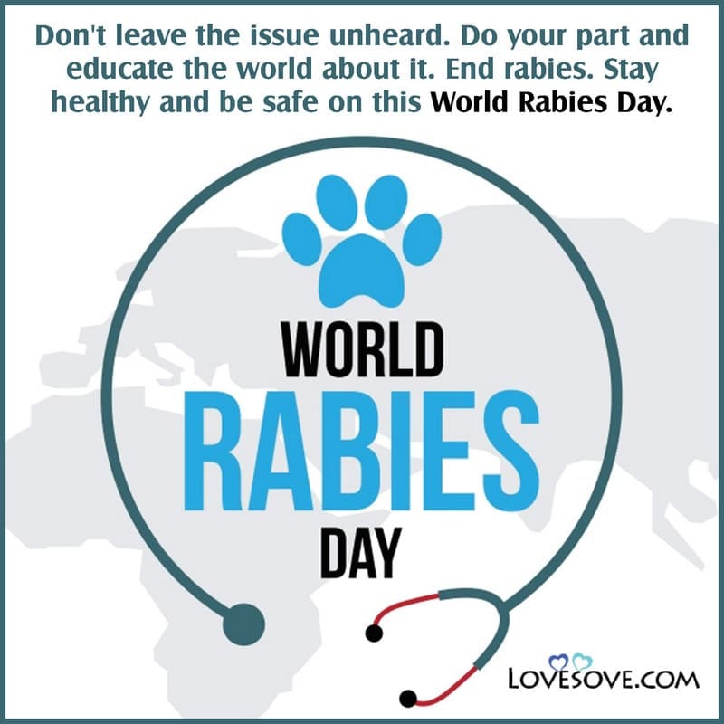 World Rabies Day Quotes, Thoughts, Theme, Slogan & Wishes
