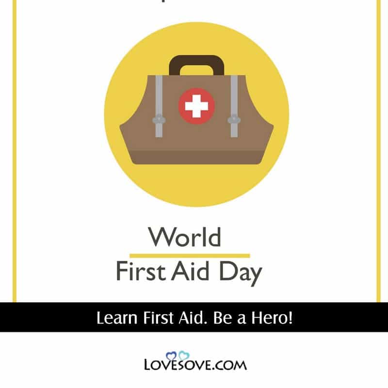 world first aid day, world first aid day quotes, world first aid day thought, world first aids day, first world aids day,