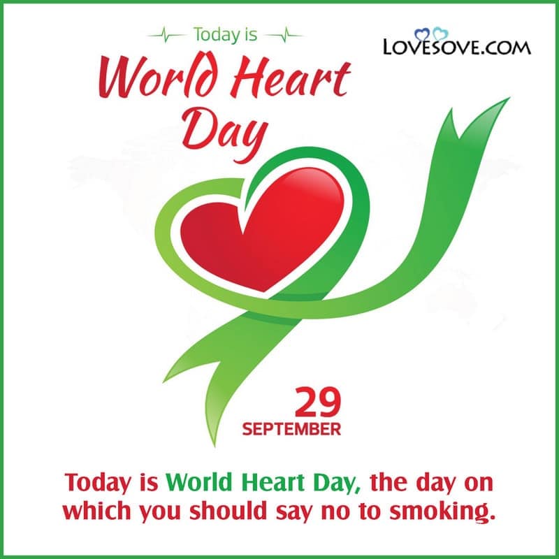 Happy World Heart Day Quotes, Wishes, Status, Theme & Slogan