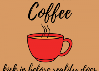 Coffee in one hand confidence, , coffee quotes wallpaper lovesove