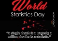 World Statistics Day Motivational Quotes, Thoughts, Lines & Theme, World Statistics Day Quotes, world statistics day lines lovesove