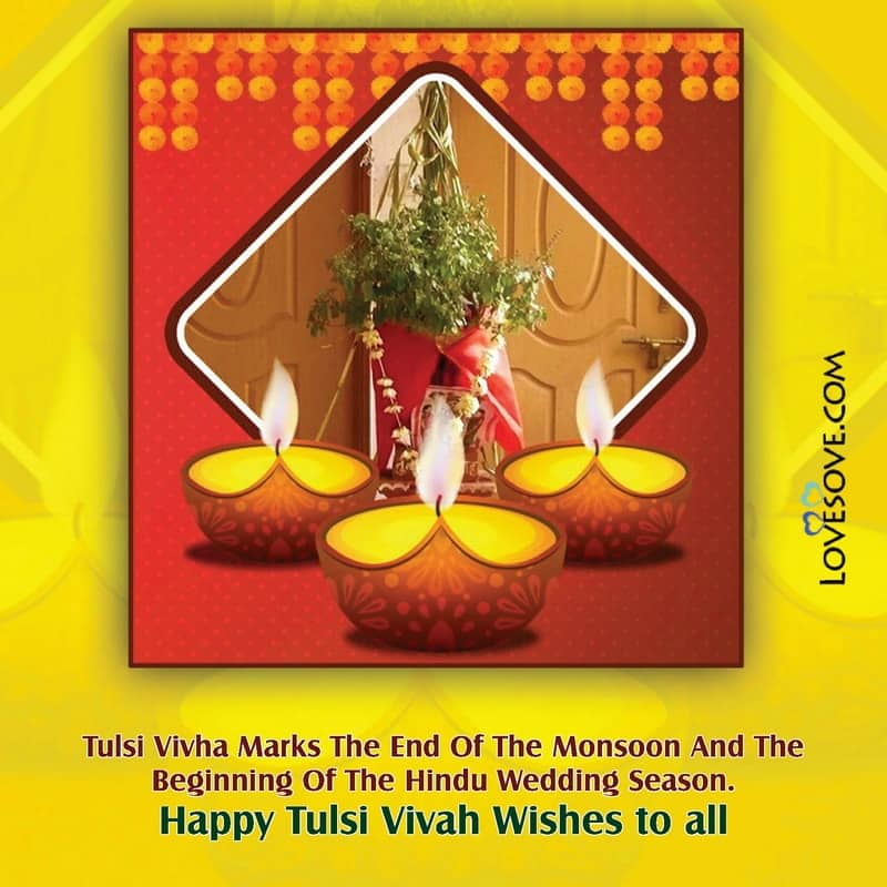 Dev Uthani Ekadashi Status, Tulsi Vivah Wishes & Quotes