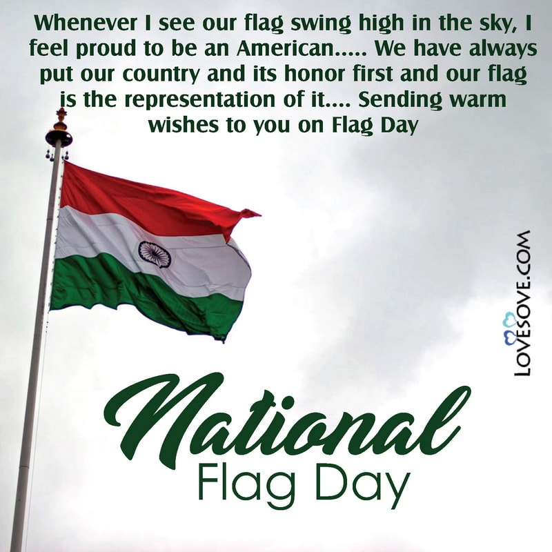 National Flag Day Message, Quotes, Wishes & Motivational Lines