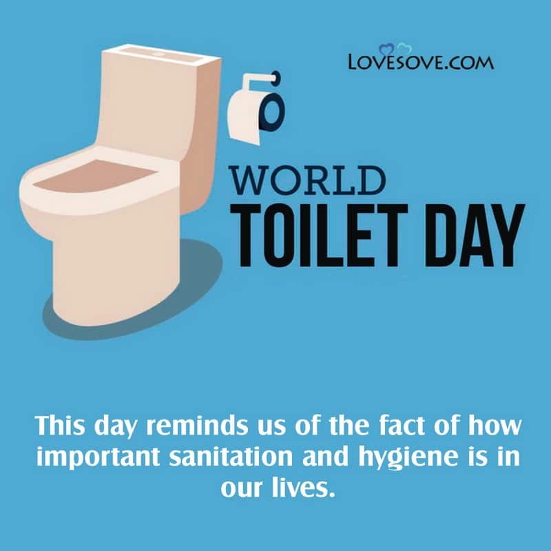 World Toilet Day Messages, Slogan, Quotes, Theme & Status