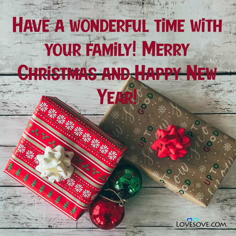 Have a Wonderful Time With Your Family