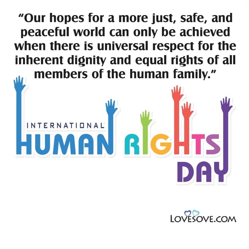 Human Rights Day Messages, Thoughts, Theme & Quotes