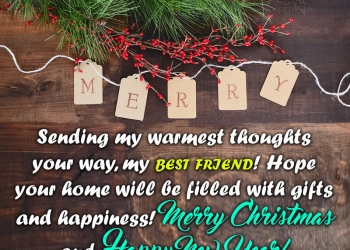 Sending my warmest thoughts your way, , merry christmas wishes to your girlfriend lovesove