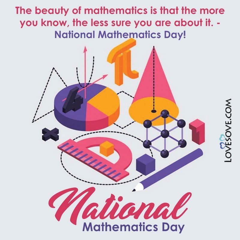 Happy National Mathematics Day Messages, Quotes, Theme & Thoughts