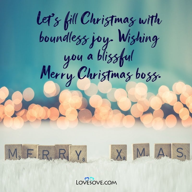 best christmas wishes for boss, short christmas wishes for boss,