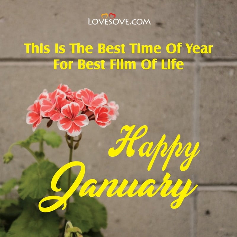 Best January Quotes, Thanks January Wishes, Welcome January Status