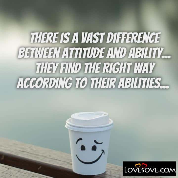 There is a vast difference between
