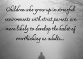 Children who grow up in stressful environments, , quote xoyzfbwmcun