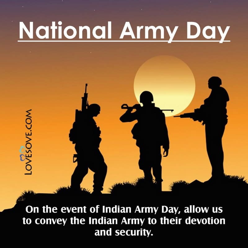Indian Army Day Whatsapp Status Indian Army Day Quotes