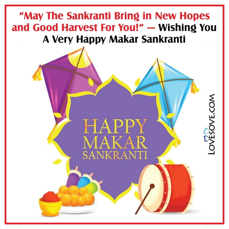Happy Makar Sankranti Wishes & Quotes In English