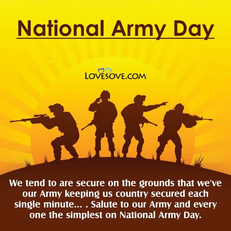 Best Quotes And WhatsApp Status For Indian Army Day