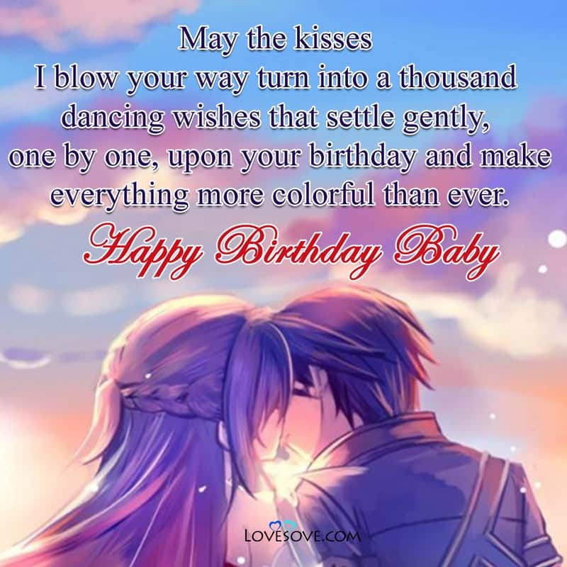 Best Romantic & Special Birthday Wishes for Lovers,