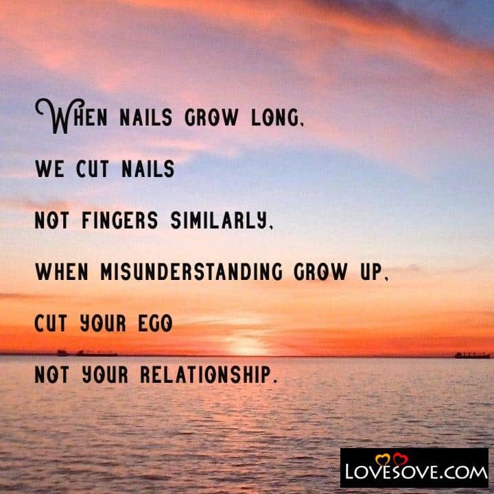 When nails grow long, , quote
