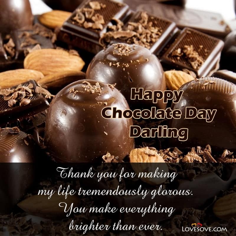 happy chocolate wishes in english images, happy chocolate day wishes