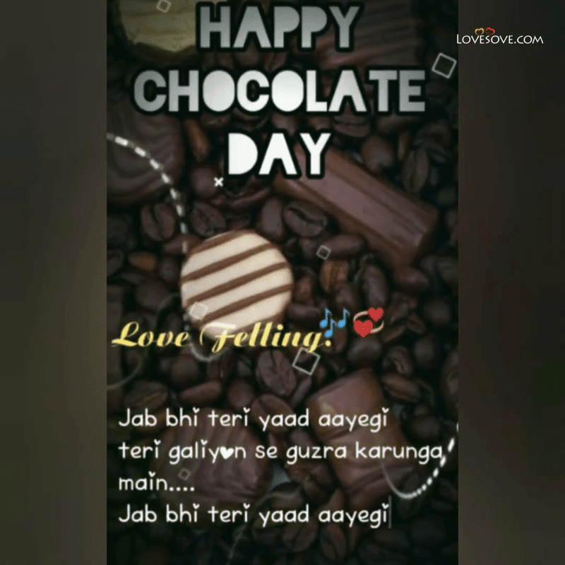 Happy Chocolate Day Status Valentine Special