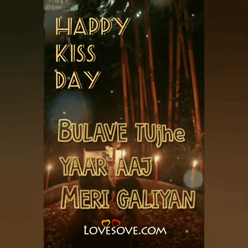 Happy Kiss Day Status Video