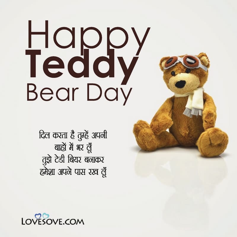 10+ Best Teddy Day Shayari, Teddy Day Wishes In Hindi