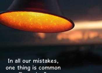 In All Our Mistakes One Thing Is Common, , inspiring lines for life lovesove