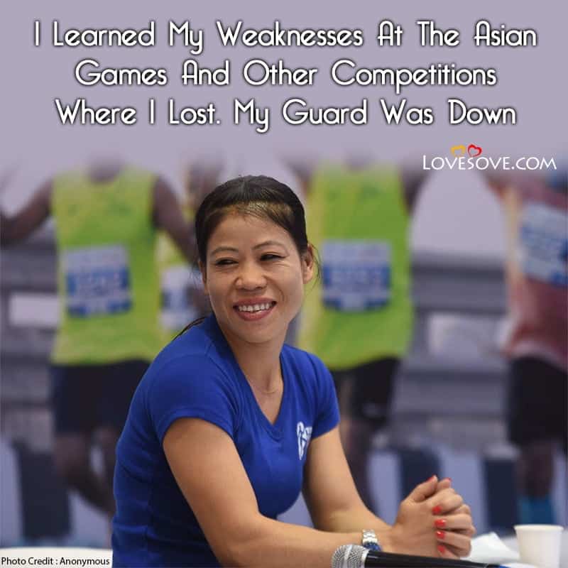 mary kom quotes, mary kom inspirational quotes, mary kom motivational quotes, mary kom quotes in hindi,