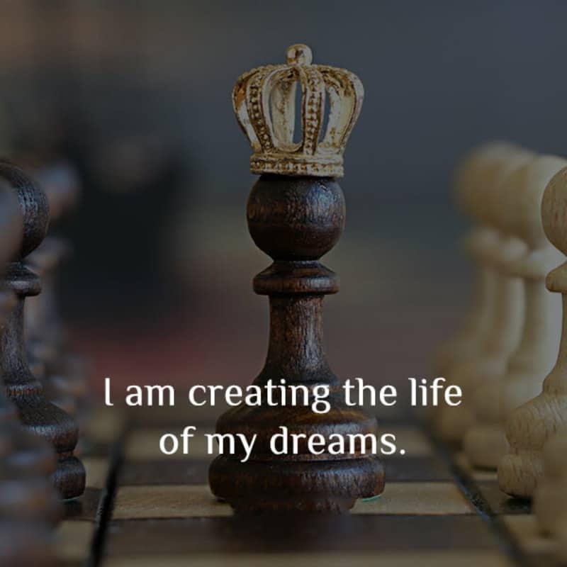 I Am Creating The Life Of My Dreams, , motivational status for love lovesove