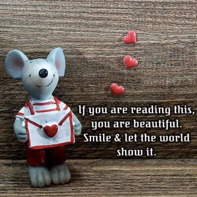If You Are Reading This You Are Beautiful, , motivational status latest lovesove