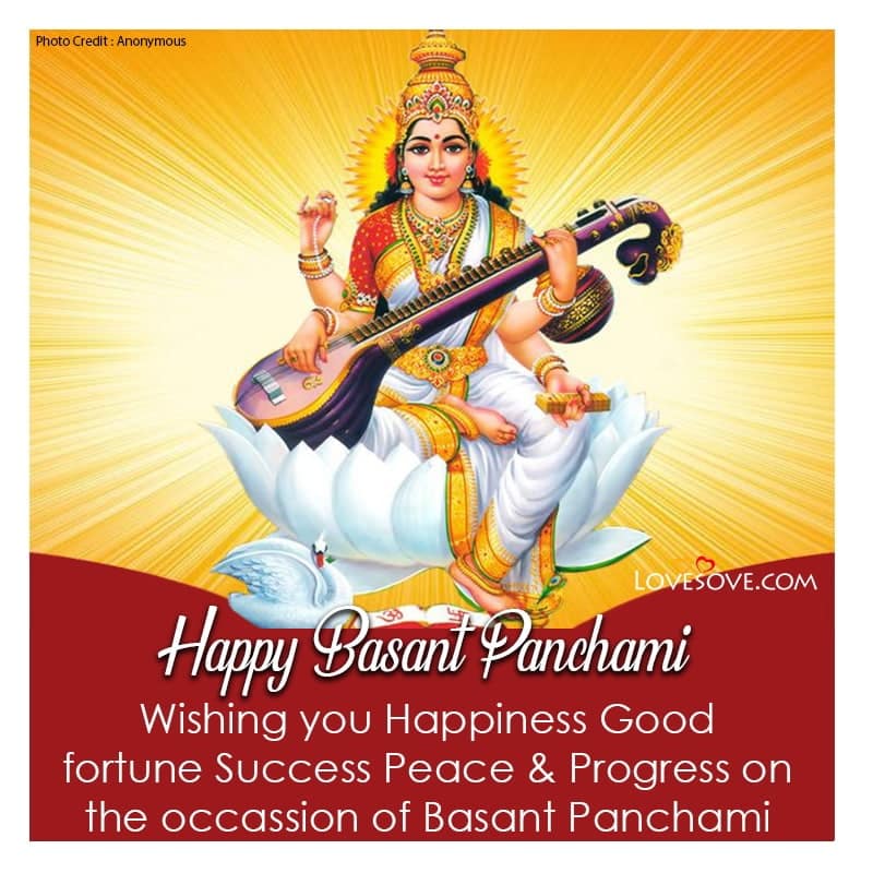 Happy Vasant Panchami Wishes 2024, Basant panchami wishes in english
