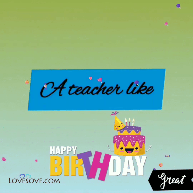 Happy Birthday Wishes To Teacher Video Download