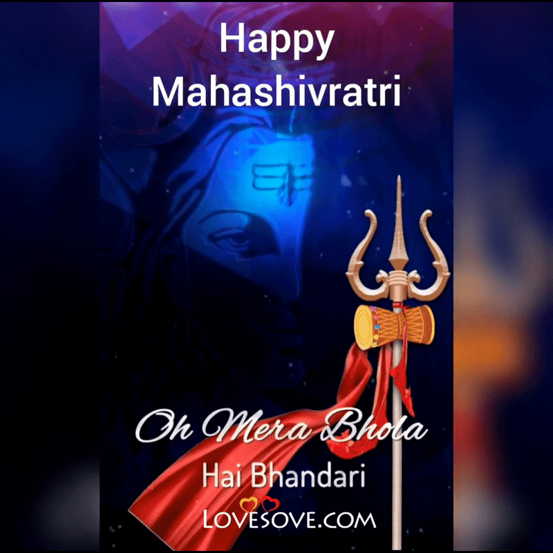 Happy Mahashivratri Video Status For Whatsapp