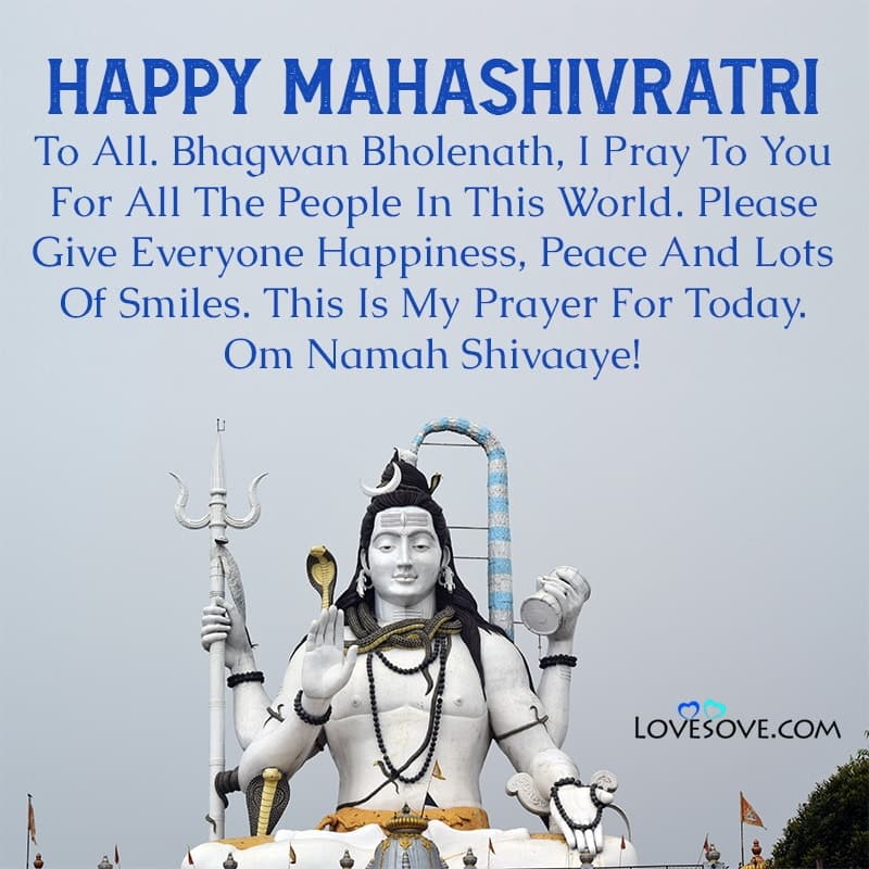 Mahashivratri Quotes in English, Happy Maha Shivratri Wishes