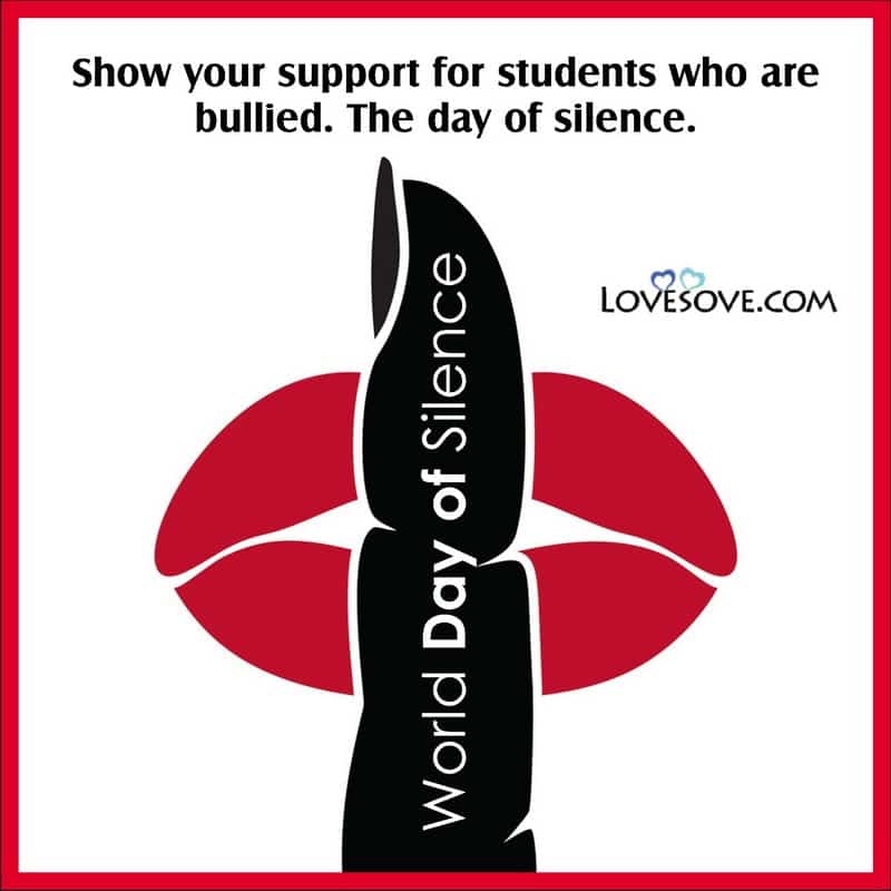 quotes of world day of silence, quotes by world day of silence, world day of silence quotes in life, world day of silence best thoughts, world day of silence best lines,