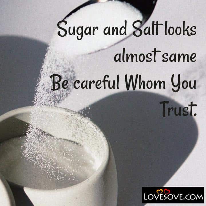 Sugar and Salt looks almost same Be careful, , quote