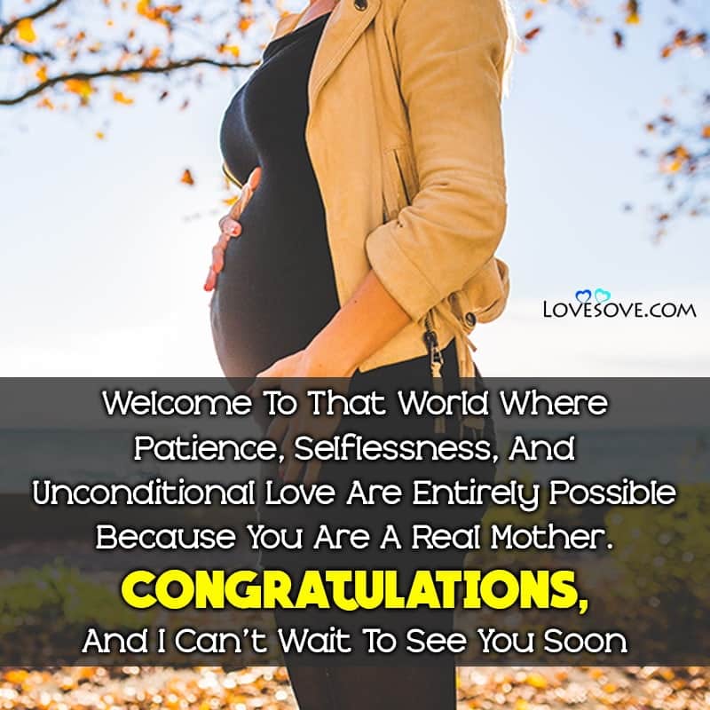 Congratulations Pregnancy Card Messages & Quotes Images