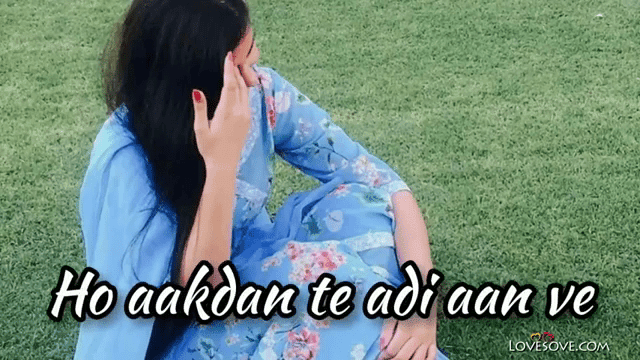 Aakdan Te Adi Aan Ve- Punjabi Attitude Video Status