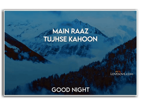 Main Raaz Tujhse Kahoon – Good Night Video Status