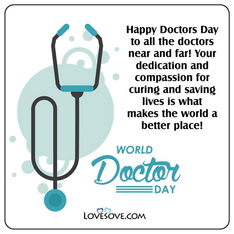 Happy Doctors Day Inspirational Quotes, Doctors Day Best Wishes