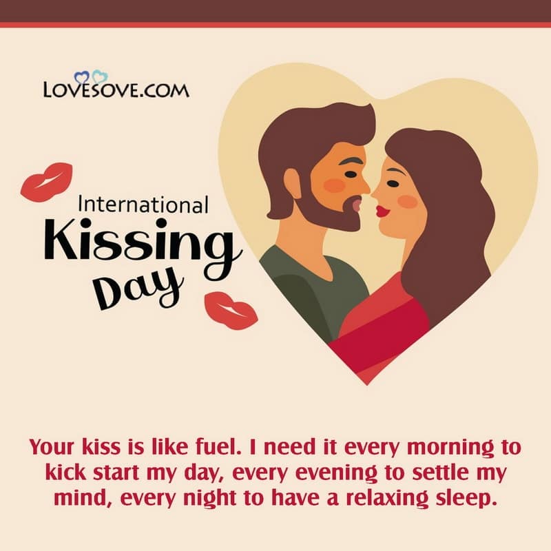 International Kissing Day Greetings, National Kissing Day International, International Kissing Day In India, International Kissing Day Messages,