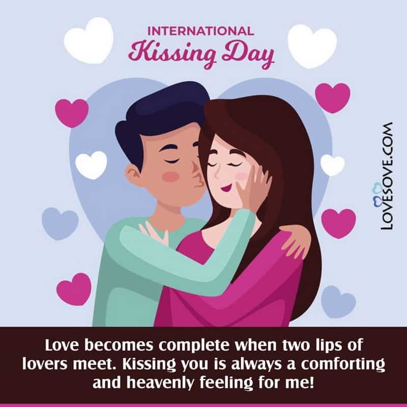 International Kissing Day Messages, Quotes, Wishes  Images