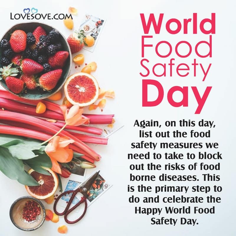 world food safety day resolution, world food safety day slogan in hindi, world food safety day slogans, world food safety day status,